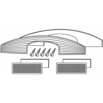 Reflexní prvky Shad D1B451CAR pro SH45