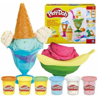 play-doh ledová zmrzlinová párty – kreativní sada na zmrzlinu z modelíny – Zboží Dáma