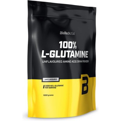 Biotech USA 100% L-Glutamine 1000 g – Zboží Mobilmania