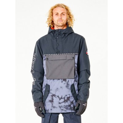 Rip Curl bunda Primative Anorak Jacket Black/Grey – Zboží Mobilmania