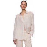 GAP lněná oversize košile Big Shirt béžová – Zbozi.Blesk.cz