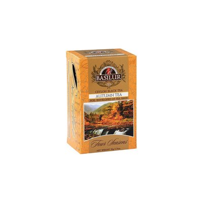 Basilur Autumn Tea Ceylon Black Tea Four Seasons 20 x 2 g – Hledejceny.cz