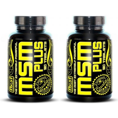 Best Nutrition MSM Plus 2 x 120 tablet – Hledejceny.cz