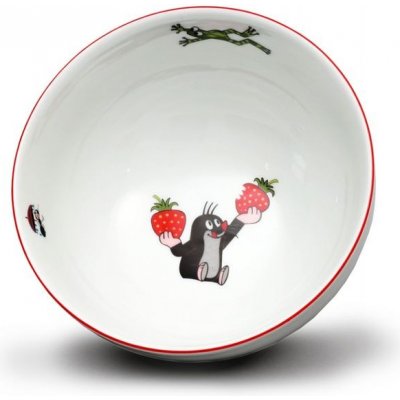 Dětská porcelánová miska, Thun, Krteček – Zboží Mobilmania