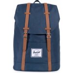 Herschel Retreat navy/tan synthetic leather 19,5 l – Zboží Mobilmania