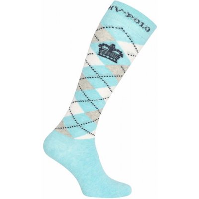 HV Polo Jezdecké podkolenky Argyle tyrkysové – Zbozi.Blesk.cz