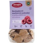 Biopekárna Zemanka Bezlepkové pohankovo malinové Bio sušenky 100 g – Zboží Dáma