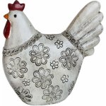 Slepice polyresin 18cm natural – Zboží Dáma