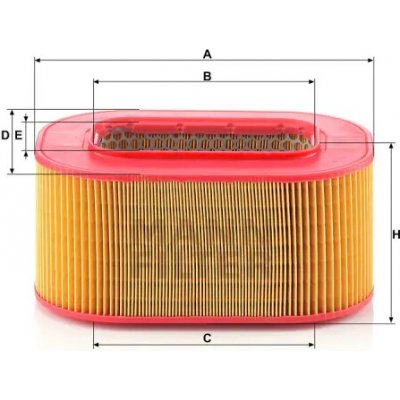 MANN FILTER Vzduchový filtr C 29 200 – Hledejceny.cz