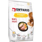 ONTARIO SUCHÉ KRMIVO PRO NÁROČNÉ A VYBÍRAVÉ KOČKY EXIGENT 0,4 kg – Hledejceny.cz