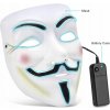 Dětský karnevalový kostým bHome Anonymous svítící maska