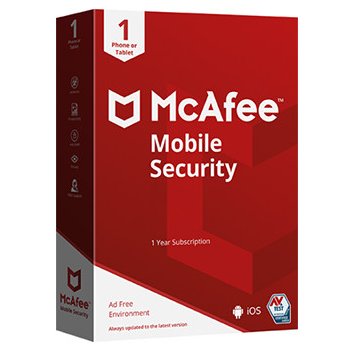 MCAFEE MOBILE SECURITY 1 lic. 1 ROK (MMSETD1RAA)