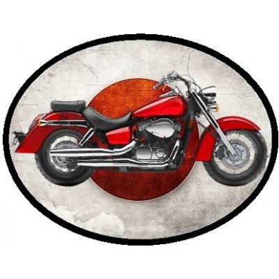 nášivka HONDA Shadow Aero Obdélník nažehlovací – Zboží Dáma