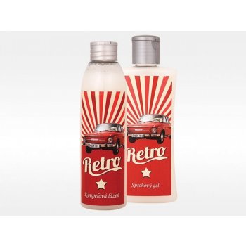 Bohemia Cosmetics Retro Škoda sprchový gel 200 ml + koupel 200 ml dárková sada