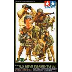 Tamiya WWII U.S.Army Infantry GI Set 1:48