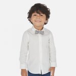 Mayoral košile s dlouhým rukávem s motýlkem bílá – Zboží Dáma