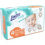 LINTEO BABY Prémiové 4+ MAXI č.4+ 10-17 kg 46 ks – Sleviste.cz