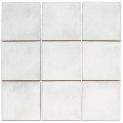 The Mosaic Factory KAM10010 čtverec 9,7 x 9,7 cm bílá 1ks – Sleviste.cz