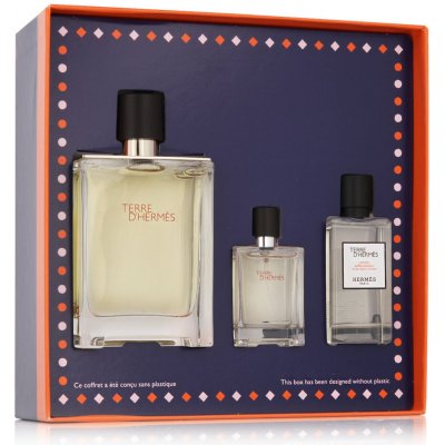 Hermès Terre D' EDT 100 ml + EDT 12,5 ml + AS 40 ml M – Hledejceny.cz