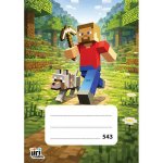 Jiri Models Školní sešit 543 (A5) Videogames Minecraft – Zboží Mobilmania