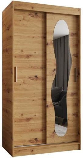 DobreSny Ultra s posuvnými dveřmi a zrcadlem 100 cm artisan