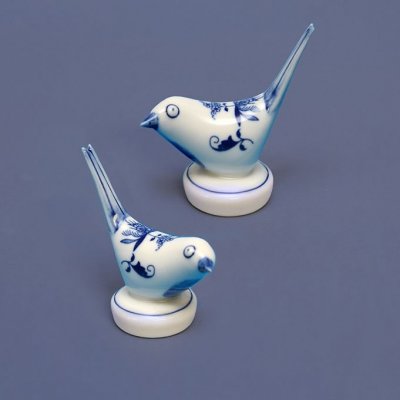 Cibulák Ptáček I.9,0 x 3,1 x 7,1 cm 0,030g Originál Český porcelán Dubí – Hledejceny.cz