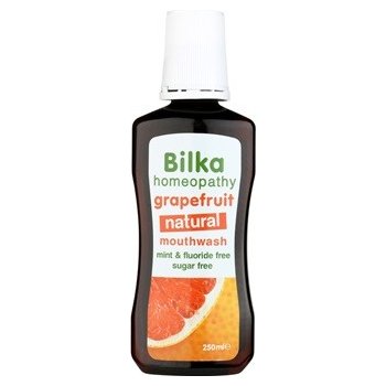 Bilka Homeopathy osvěžující ústní voda příchuť Grapefruit 250 ml