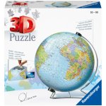 Ravensburger 3D puzzleball Globus anglický 540 ks – Zboží Mobilmania