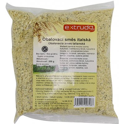 Extrudo Obalovací směs italská 250 g – Zboží Dáma