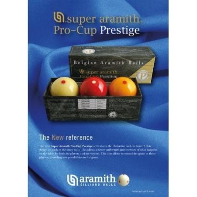 Aramith karambol Super Pro-Cup Prestige 61,5 mm 3 ks – Hledejceny.cz