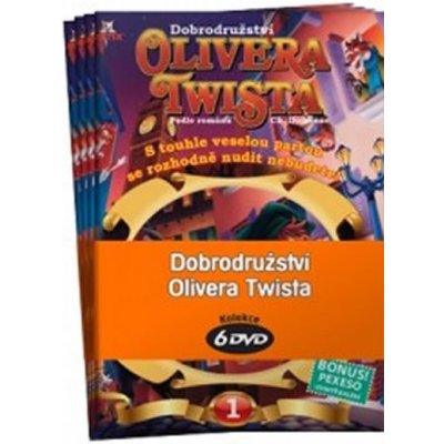 Dobrodružství Olivera Twista DVD – Zboží Dáma