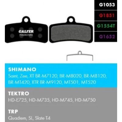 Galfer FD426 Shimano tektro TRP E-bike G1652 – Zboží Dáma