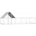 vidaXL Klec pro kuřata 6 x 2 x 2 m pozinkovaná ocel 11461.144557 – Sleviste.cz