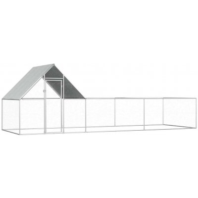vidaXL Klec pro kuřata 6 x 2 x 2 m pozinkovaná ocel 11461.144557 – Sleviste.cz