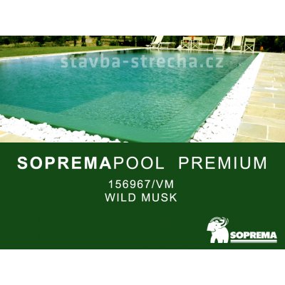 SOPREMAPOOL Bazénová PVC fólie, PREMIUM Wild Musk 1,65 x 25 m
