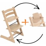 Stokke Set Tripp Trapp Oak Natural + Baby set2 Natural – Zbozi.Blesk.cz