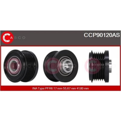 Řemenice, generátor CASCO CCP90120AS – Hledejceny.cz