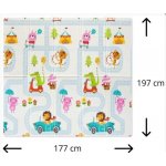 Nej koberce Hrací podložka pro děti Play Street T1 – Zboží Mobilmania