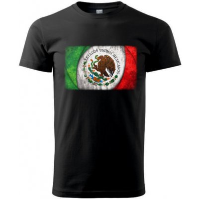 Tričko páské krátký rukáv Bandera de Mexico – Hledejceny.cz