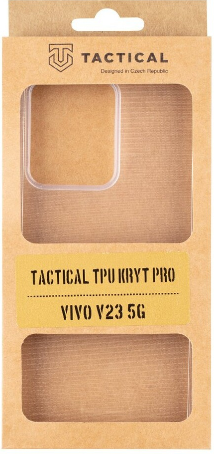 Pouzdro Tactical TPU Vivo V23 5G čiré