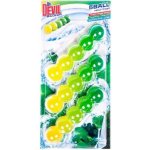 Dr. Devil WC Bicolor 5ball závěsný WC blok Natur Fresh 3 x 35 g – Zboží Mobilmania