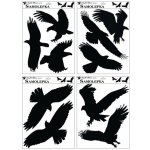 Anděl Samolepka siluety Typ: 1 ptáci 429 42x30cm – Zboží Dáma