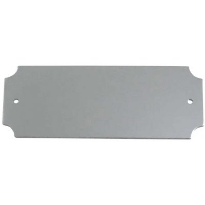 Jmenovka S5 100x40mm dural stříbrný – Sleviste.cz