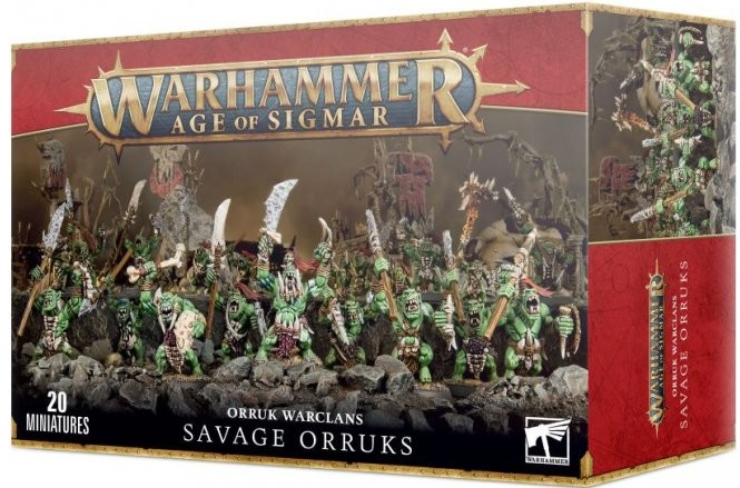 GW Warhammer Bonesplitterz Savage Orruks