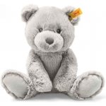 Steiff Jemný medvídek Bearzy Teddy Bear šedý 28 cm – Sleviste.cz