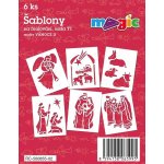 Papírové šablony sada T1 Vánoce II. – Zboží Dáma Papírové šablony sada T1 Vánoce II. – Zboží Dáma