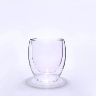 TYGLASS SCB14-150 Termosklenice s dvojitým sklem pink 150 ml