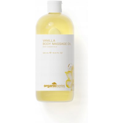 Masážní olej s vůní vanilky 500 ml Organic Series – Sleviste.cz