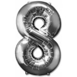 Fóliové balónky Číslice 102 cm 8
