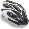 Cyklistická helma Author Skiff Inmold 141 bílá/zelená/černá 2020